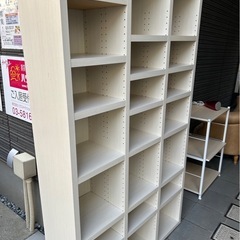 ニトリ　オープン書棚　エスタンテ　収納棚　オープンラック　木製棚の画像