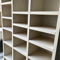 ニトリ　オープン書棚　エスタンテ　収納棚　オープンラック　木製棚の画像