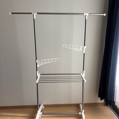 ⭐️申込終了しましたありがとうございます⭐️11/22土曜日まで【差し上げます】室内干しの画像