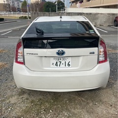 プリウス　30後期　車検付き　白の画像