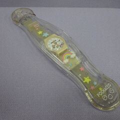 ( E-25 )ポチャッコ 腕時計 ラバーウォッチ サンリオ 女の子 レディース かわいい 未使用 長期保管品 動作確認済みの画像