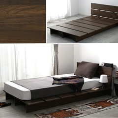 セミダブルベッドフレームの画像