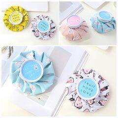 氷のう 2個 氷嚢 アイスパック 熱中症対策 子供 ミニ 軽量 温冷兼用 かわいい おしゃれ 野球 ゴルフ サッカー 発熱 怪我 応急 アイシング 暑さ対策 冷却グッズの画像