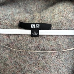 ユニクロ ウールコートの画像