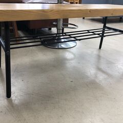 【ジャングルジャングルサカイ石津店】ニトリ　NITORI　アウロス2　センターテーブル　アンティーク調　おしゃれ　北欧　人気　堺市　堺区　西区　北区　東区　高石市　和泉市　石津の画像