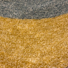 【三軒茶屋で引き渡し】unico（ウニコ）HUE トイレ蓋カバー ブルー×イエローの画像