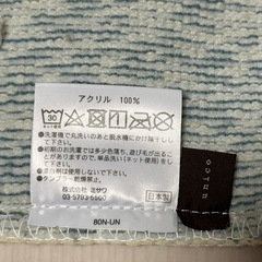 【三軒茶屋で引き渡し】unico（ウニコ）HUE トイレ蓋カバー ブルー×イエローの画像