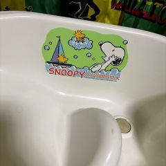 スヌーピベビーバスー無料でお譲りします。の画像