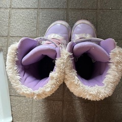 子供冬履18センチの画像