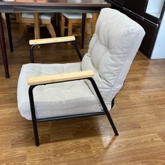 高座椅子 ニトリ JC-E02 程度B アイボリー ヨゴレ有り【取りに来れる方限定】の画像