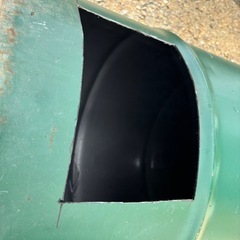 焚き火用ドラム缶の画像