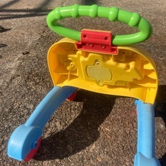 フィッシャープライス 手押し車 屋外使用品 音なりません 傷ありの画像