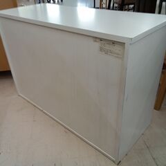 リユースのサカイ栃木店★ジモティ割あり★ ㈱ベルーナ チェスト ピンク×ホワイト W90×D36.5×H60 クリーニング済み TC11631の画像