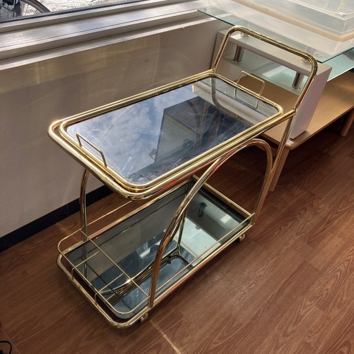 ワゴン ヨゴレ有り ゴールド×クリア【取りに来れる方限定】