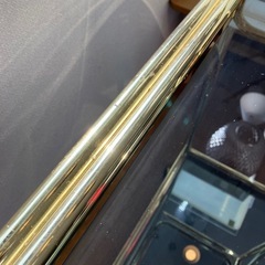 ワゴン ヨゴレ有り ゴールド×クリア【取りに来れる方限定】の画像