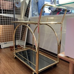 ワゴン ヨゴレ有り ゴールド×クリア【取りに来れる方限定】の画像
