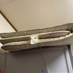 羽毛布団のパットと敷き布団の画像