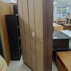 リユースのサカイ栃木店★ジモティ割あり★  本棚 ブラウン W90.5×D29×H184 クリーニング済み TC11633の画像