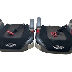 GRACO ジュニアシート 2個セット(カップフォルダ付)の画像
