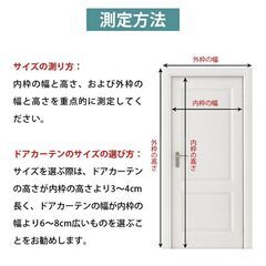 玄関 網戸 カーテン 幅90cm×高210cm 防虫ネット 蚊帳 ドアカーテン 網戸ネット 開閉可 静音 マグネット 夏 エコ 取付簡単 洗濯可 リビング ベランダ 虫よけ対策の画像