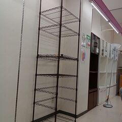 リユースのサカイ栃木店★ジモティ割あり★  メタルラック ブラウン W60×D45×H232 クリーニング済み TC11634の画像