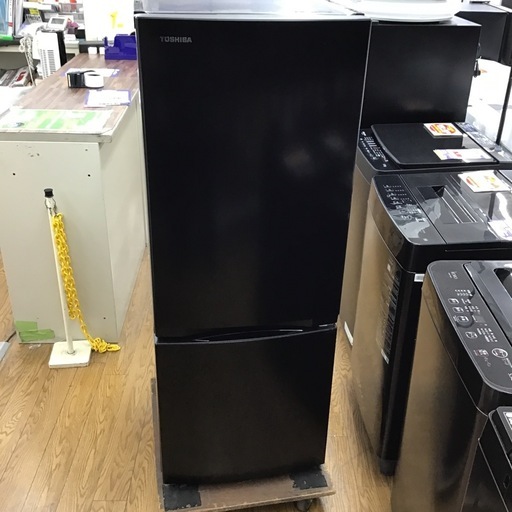 #K-40【ご来店頂ける方限定】TOSHIBAの2ドア冷凍冷蔵庫です