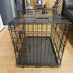 ペットケージ トレー付き 幅45㎝×奥行60㎝×高さ49㎝ Sサイズ 小型犬用 ゲージ ペットサークル 西岡店の画像