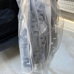 新車外し　ハイエース　タイヤホイールセットの画像