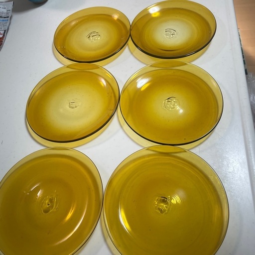 琉球ガラス 6枚セット