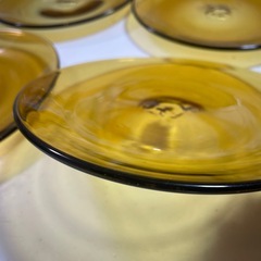 琉球ガラス　6枚セットの画像