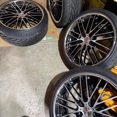 20インチ　タイヤ未使用に近いの画像