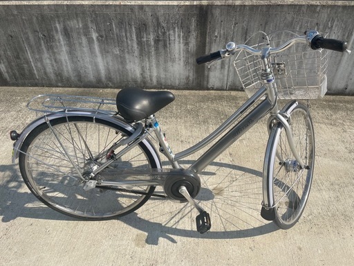 美品　26インチ アルベルト ALB6TP　内装3段変速 シルバー