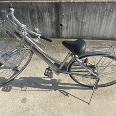 美品　26インチ アルベルト ALB6TP　内装3段変速 シルバー 　 の画像