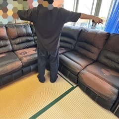 中古アメリカンソファの画像