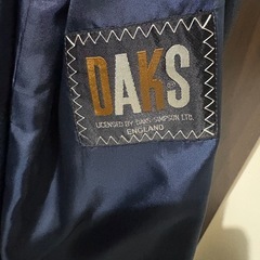 DAKS ネイビー トレンチコートの画像
