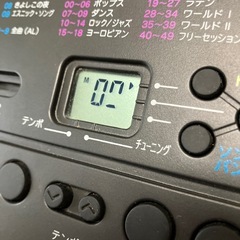 Casiotone ミニキーボード SA-46の画像