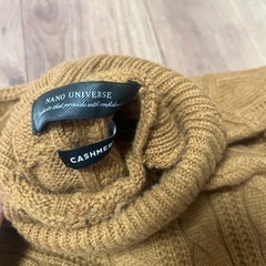 ナノユニバース　ニット　　　　の画像