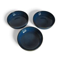 藍色の小鉢３つの画像