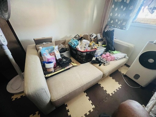 原付バイク、自転車、ベッド、メットレス、ソーファ、ベビーベッド