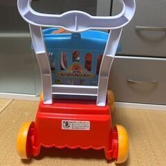 【美品】　ジョイパレット　それいけ！アンパンマン　いっしょにおかいもの♪ アンパンマンショッピングカｰトの画像