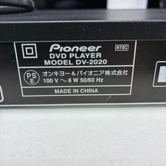 ⭐️爆安⭐️パイオニア　DVDプレイヤー　の画像