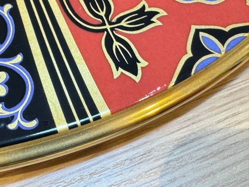 A7153【ノリタケ】シルクウインド 大皿 27cm プレート 2枚