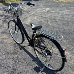 27インチ6段ギア自転車の画像