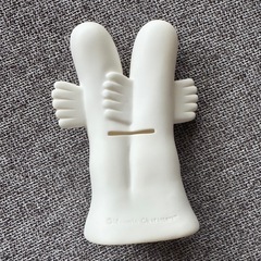 ニョロニョロ　貯金箱の画像