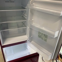 NO B657🌈福岡市内配送設置無料✨🌈AQUA アクア 冷蔵庫（184L・右開き）ルージュ AQR-18E（R）の画像