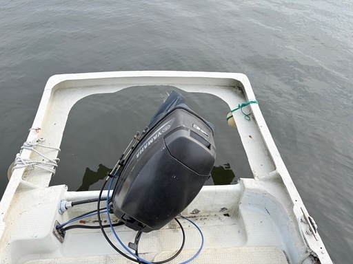 取引完了　ヤマハボート20馬力エンジン付き中間検査済み     すぐ乗れます