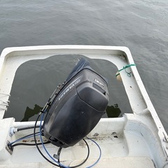 ヤマハボート20馬力エンジン付き中間検査済み     すぐ乗れますの画像