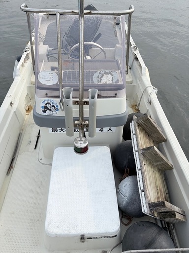 取引完了　ヤマハボート20馬力エンジン付き中間検査済み     すぐ乗れます