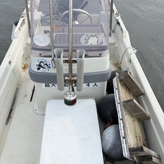 ヤマハボート20馬力エンジン付き中間検査済み     すぐ乗れますの画像