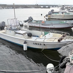 ヤマハボート20馬力エンジン付き中間検査済み     すぐ乗れますの画像